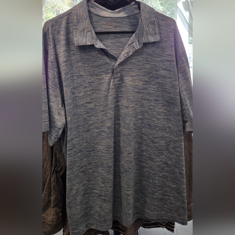 Berkley Johnson Men's Heathered Polo Shirt